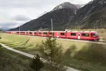 RhB, ABe 8/12, 3513, 12.05.2018, Bever 

