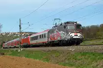14.04.2018 Streckenabschnitt Uhingen 115 509-2, 120 111-0 & 112 105-3