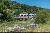 AVA/BD ABe 4/8 5014 am 22. Juni 2018 bei Reppischhof.