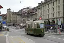 BERNMOBIL historique.
Die ersten öffentlichen Fahrten von BERNMOBIL historique fanden am 24. Juni 2018 statt.
Für die voll ausgebuchten Sonderfahrten standen folgende Fahrzeuge im Einsatz:

Be 8/8 (Nr.  719, Baujahr 1973)
Be 4/4 (Nr. 107, Baujahr 1947)
Dampftram (Nr. 12, Baujahr 1894)
Saurer-Autobus (Nr. 5, Baujahr 1924)
FBW Autobus  (Nr. 157, Baujahr 1965)

20 Oldtimer auf Schiene und Strasse
Die Sammlung der Stiftung BERNMOBIL historique umfasst insgesamt 20 Fahrzeuge: 10 Schienenfahrzeuge, 8 Autobusse sowie 2 Trolleybusse, darunter neben dem Dampftram auch das beliebte Waggon-Restaurant oder das Fondue-Tram. Sie dokumentieren alle wichtigen Epochen und Fahrzeugtypen des Nahverkehrs in der Stadt und Agglomeration Bern. Die Stiftung bündelt das Wissen wie auch die finanziellen und personellen Ressourcen, um die nostalgischen Fahrzeuge unterhalten und betreiben zu können. Die Form der Stiftung bietet Gewähr dafür, dass die Fahrzeuge langfristig als historisches Erbe der Stadt Bern erhalten bleiben.
Foto: Walter Ruetsch 