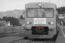 Nun ist es bereits fünf Jahre her ,.... 

VT70.03 startet am Morgen des 1 Juli 2013 in Wies zu seiner aller-letzten Planmäßigen Fahrt. 
Zu einigen  Aushilfsfahrten  sollte es allerdings noch kommen. 

Heute sind sie ganz aus dem Betrieb verschwunden und warten gemächlich auf einen neuen Besitzer. 

