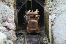 Highlight der Gartenbahn an diesem Nachmittag war die Feldbahnlok,..... 

30.06.2018
