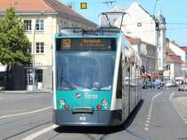 Combino NF8 Nr. 412 der ViP in Potsdam am 07.06.2016