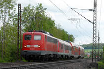 01.05.2018 Streckenabschnitt Uhingen 115 114-1 mit Pbz 2460