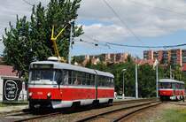 K2 1026 im Bereich der Zwischenendstelle Smermova. (30.06.2018)