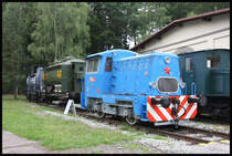 Eisenbahn Museum Luzna u Rakovnika am 22.06.2018: T 211 0101