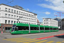 Be 6/8 Flexity 5040, auf der Linie 8, bedient die Haltestelle Markthalle. Die Aufnahme stammt vom 24.06.2018.