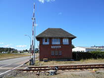 In Torgelow besetztes Fdl Stellwerk Twb am 30.Juni 2018.
