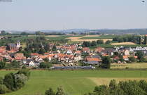 Ein unbekannter Regiolis als TER35032 (Strasbourg-Nany Ville) bei Schwindratzheim 30.6.18