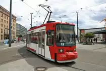 Nürnberger Verkehrs AG Adtranz GT6N Wagen 1009 am 24.06.18 in Nürnberg Hbf