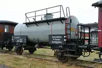 Ein Kesselwagen Anfang Juni 2018 in Aalborg.