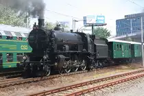 ÖSEK 109.13 am 17.Juni 2018 als letztes Fahrzeug des Sonderzuges von Bratislava Petrzalka (via Bratislava Nove Mesto - Bratislava Lamac - Devinska Nova Ves - Bratislava hl.st.) zum ZSR Museum Bratislava Vychod.