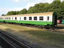 DR Gepäckwagen BDomsb,am 08.Juli 2018,in Putbus.