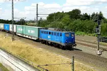 Am 27.06.2018 kam die 140 678-4 von der EGP – Eisenbahngesellschaft Potsdam, aus Richtung Salzwedel nach Stendal . 