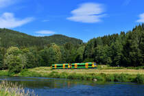 650 077 + 650 070 als WBA4 am 07.07.2018 bei Gstadt. 