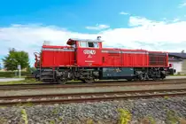 2170.001 tut ihren Dienst im Bahnhof Frauental Bad Gams. 
13.07.2018