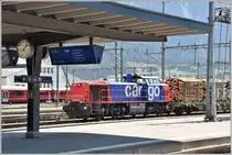 Am 843 076-1 in Landquart. (13.07.2018)