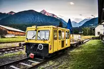 Der X 626.109, der Gailtalbahn Betriebs GmbH, abgestellt im Bahnhof Kötschach-Mauthen.
Aufgenommen am 13.7.2018.

<a href= http://www.gailtalbahn.at/  rel= nofollow >www.gailtalbahn.at/</a>
<a href= https://www.gailtalbahn.at/show_content.php?sid=46  rel= nofollow >www.gailtalbahn.at/show_content.php?sid=46</a>
<a href= https://www.facebook.com/vereingailtalbahn/  rel= nofollow >www.facebook.com/vereingailtalbahn/</a>