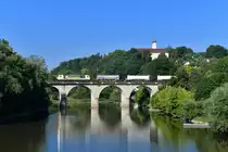 185 532 mit DGS 42921 am 14.07.2018 bei Vilshofen. 