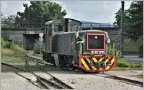 Waldbahn Királyrét (Királyréti Erdei Vasút, Királyréti Kisvasút). Mk48-2014 am Streckenende in Kismaros. (12.06.2018)