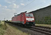 Ein Lätzchen/189 079-7 mit einem Mischer in Richtung Neuss fahrend, hier bei Allerheiligen von mir abgelichtet. 19.7.2018