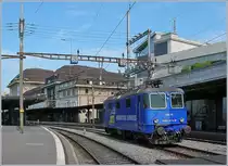 In Lausanne wartet die WRS Re 4/4 III 115 (Re 430 115) auf die Weiterfahrt Richtung Wallis.
20. Juli 2018