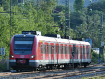 S3 kurz vor der Ankunft am Bahnhof Hattingen. (Juli 2018)