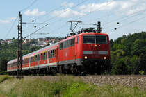 26.05.2018 Streckenabschnitt Uhingen 111 025-3