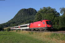1016 026 mit dem IC284/RE 50284 (Zürich HB/Singen(Htw)-Stuttgart Hbf) bei Singen 12.7.18