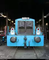 10. Museumsnacht Halle (Saale) und Leipzig: Besuch von 4 Eisenbahnmuseen am 5. Mai 2018 von 18:00 bis 0:00 Uhr.
Blick auf 102 100-5  Rispe 12  (DR V 15 | BR 312) des Verein Eisenbahnmuseum Bayerischer Bahnhof zu Leipzig e.V., die im Lokschuppen des Eisenbahnmuseums Leipzig-Plagwitz steht. [5.5.2018 | 20:13 Uhr]
