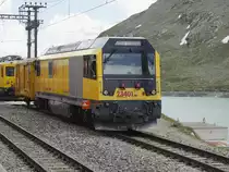 Gmf 23401 RhB Dienstfahrzeug Gmf 23201 am 30. Juni 2018 am Bahnhof Alp Grüm (Poschiavo).
