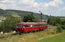998 896-5 und 798 652-4 als RE 27650 (Tübingen Hbf-Waldshuts) in Fützen 14.7.18