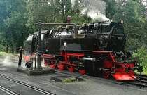 Hm warum fährt die 99 236 nicht? Am Kopf juck. Drei Annen Hohne 18.08.2017