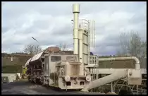 Schöma Lok 1 der Kalkwerke in Grevenbrück am 27.10.1994.