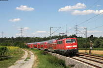 111 138-4 mit dem RE 19063 (Würzburg Hbf-Stuttgart Hbf) bei Lauffen 18.7.18