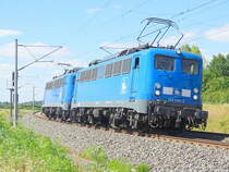 Am 15.07.2018 kamen 140 007(140 825)&140 050(140 833)Lz aus Richtung Borstel und fuhren in Stendal in die Abstellung.
