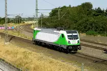 Am 05.07.2018 kam die 187 316-5 von der SETG - Salzburger Eisenbahn TransportLogistik GmbH, (Railpool) aus Richtung Salzwedel nach Stendal . 