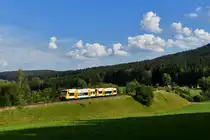 650 066 + 650 067 als WBA1 am 18.07.2018 bei Triefenried. 