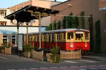 475 005 ist mittlerweile Teil eines Cafes im Technologiepark in Köln.
Aufgenommen am 6. Mai 2008.