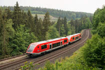 Zwei  Wale  am 19.05.2018 auf der Schiefen Ebene in Richtung Marktschorgast. Vorne läuft 641 026.

Hersteller: Alstom
Fabriknr.: 26
Baujahr: 2001
Abnahmedatum: 16.01.2002
Erst-Bw: Erfurt
Heimat-Bw. z.Z.d. Aufnahme: Hof
Eigentümer z.z.d. Aufnahme: DB Regio AG
ursprüngl. Fahrzeugnr.: 641 026-0
Betreibernr. z.Z.d. Aufnahme: 641 026
UIC-Nr.: 95 80 0641 026-9 D-DB
EBA-Nr.: EBA 99H07A 026