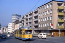 Essen 1636, Mülheim Kaiserstraße, 07.03.1987.
