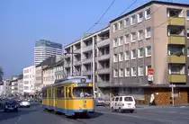 Essen 1636, Mülheim Kaiserstraße, 07.03.1987.
