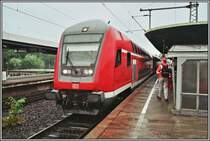 Steuerwagen des RE7  RHEIN-M�NSTERLAND-EXPRESS  auf dem Weg nach Krefeld Hbf. Aufgenommen am 27.05.2007 in K�ln-Messe/Deutz