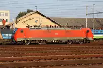 DB 189 013-6 am 20.Juli 2018 im Bahnhof Breclav.