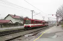 Salzburger Lokalbahn ET 57 // Bahnhof Bürmoos // 28. Dezember 2017