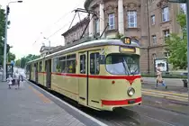 MPK Poznan Düwag GT8 Wagen 702 (ex Düsseldorf) am 16.07.18 in Posen (Polen)