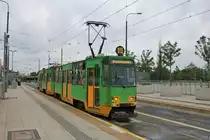 MPK Poznan Kontsal 105Na Wagen 106+105 am 17.07.18 in Posen (Polen)
