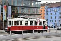 Rent a Bim Wg 4149 an der Haltestelle Quartier Belvedere. (14.069.2018)