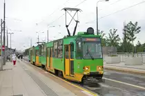 MPK Poznan Kontsal 105Na Wagen 162+161 am 17.07.18 in Posen (Polen)
