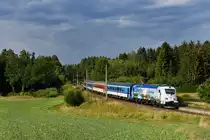 380 011 mit REX 1545 am 20.08.2018 bei Lest. 